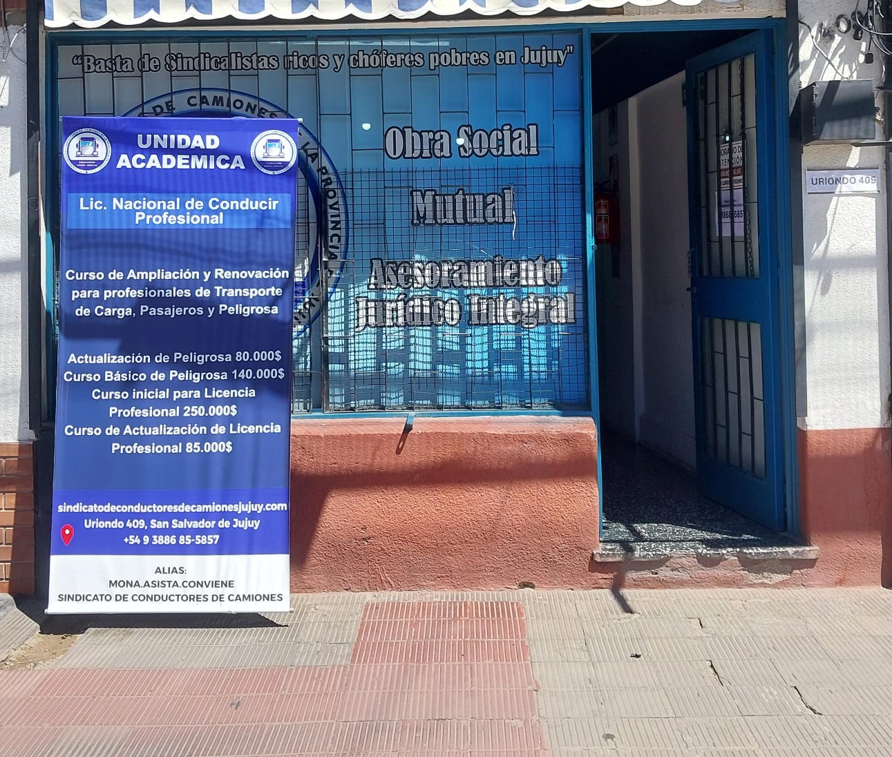 Sede del Sindicato de Conductores de Jujuy